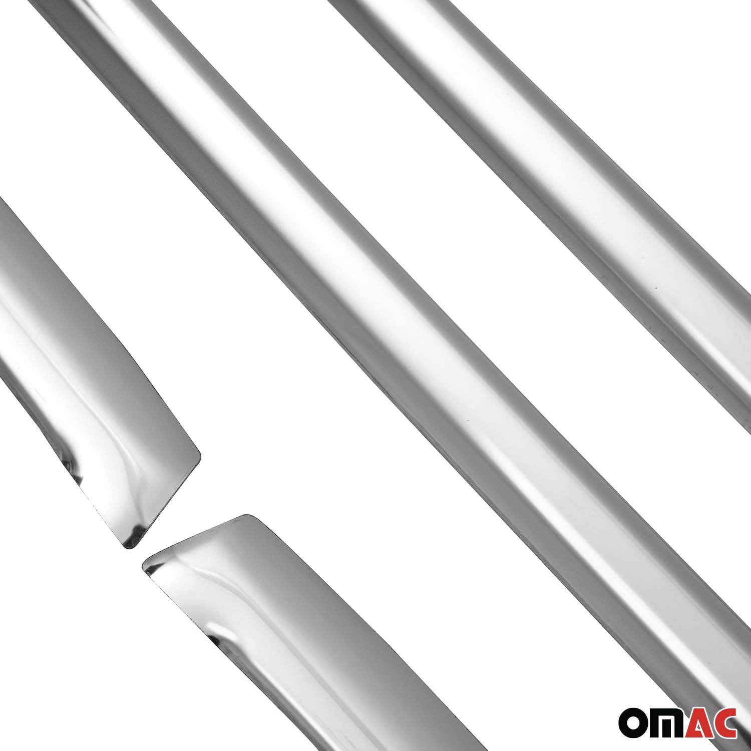 Window Molding Trim for Mercedes Sprinter W907 2019-2026 S.Steel Chrome 4Pcs