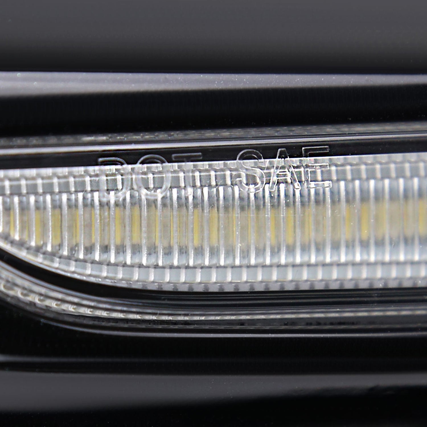 2018-2021 Subaru Impreza WRX STI LED Switchback Fog Light Mesh Glossy Black