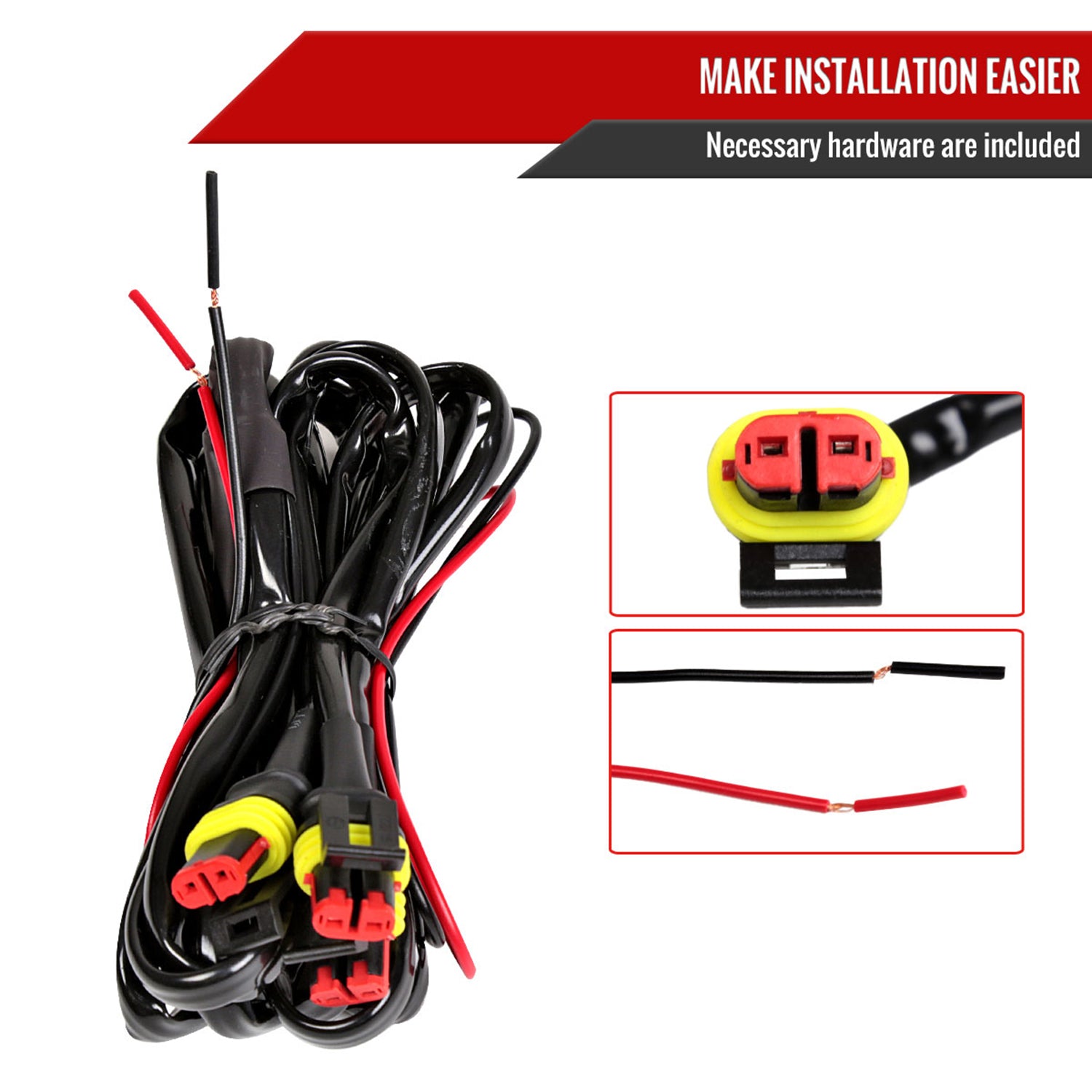 2012-2015 Toyota Tacoma Matte Black Mesh Replacement Grille w/ LED Lights