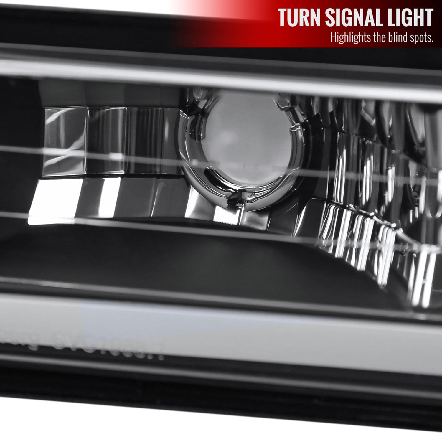 1994-1998 Chevy Silverado/Tahoe/Suburban/C10 Headlights LED Lights Black