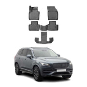 2016-2026 Volvo XC90 Floor Mats Liners Full Set All Weather Black