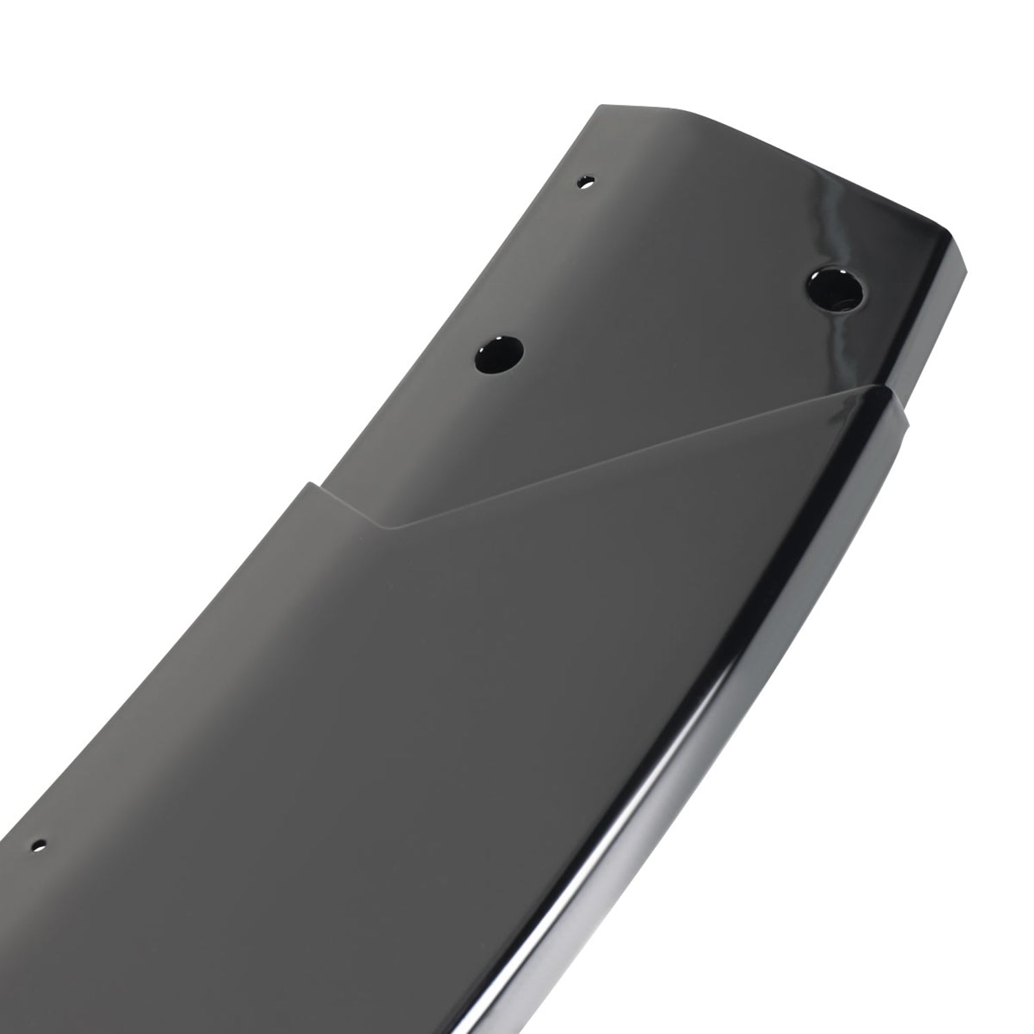 2013-2017 Hyundai Veloster Turbo Glossy Black 3PC Front Bumper Splitter Kit