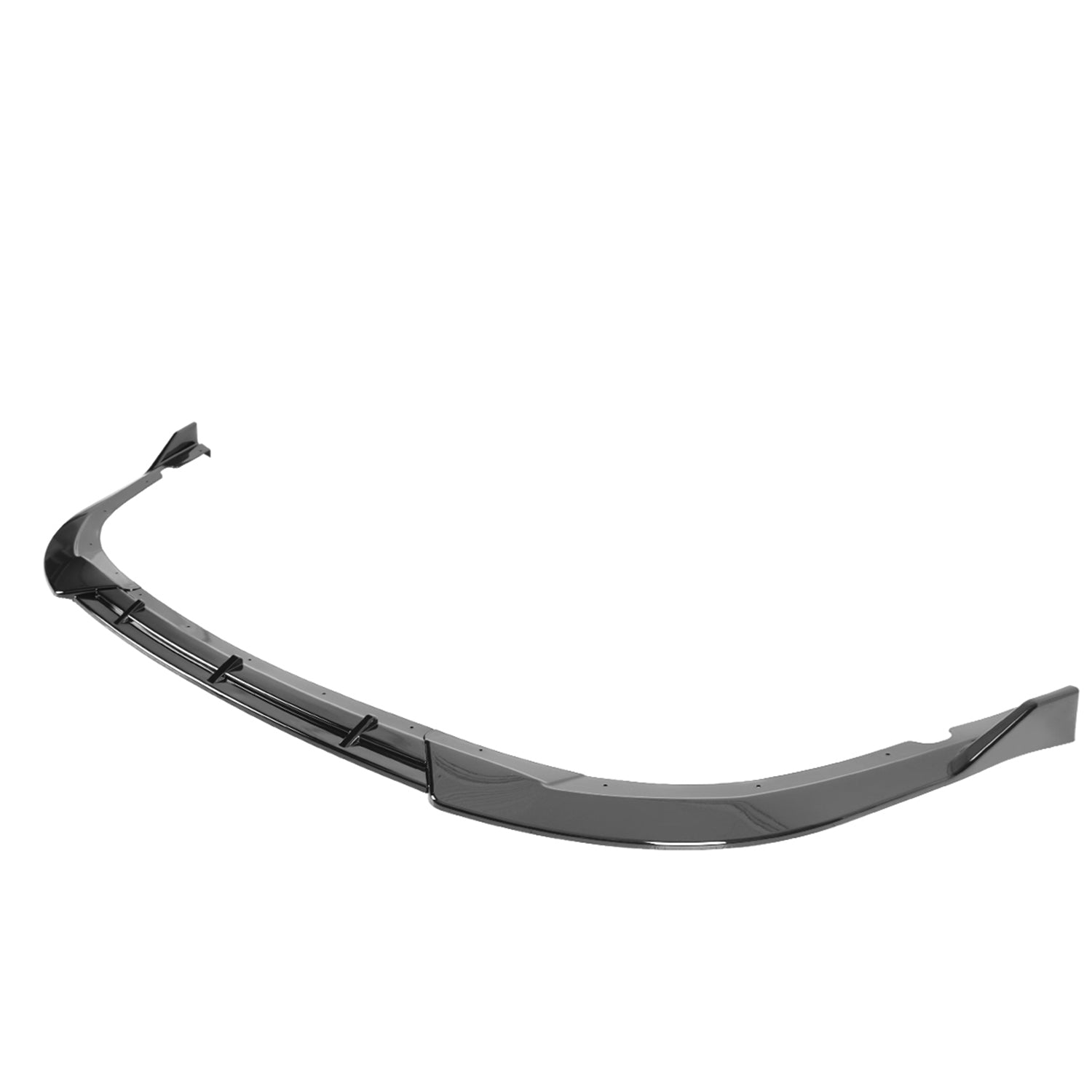 2016-2018 Kia Optima SXL Glossy Black 3Pcs Front Bumper Lip Splitter Kit