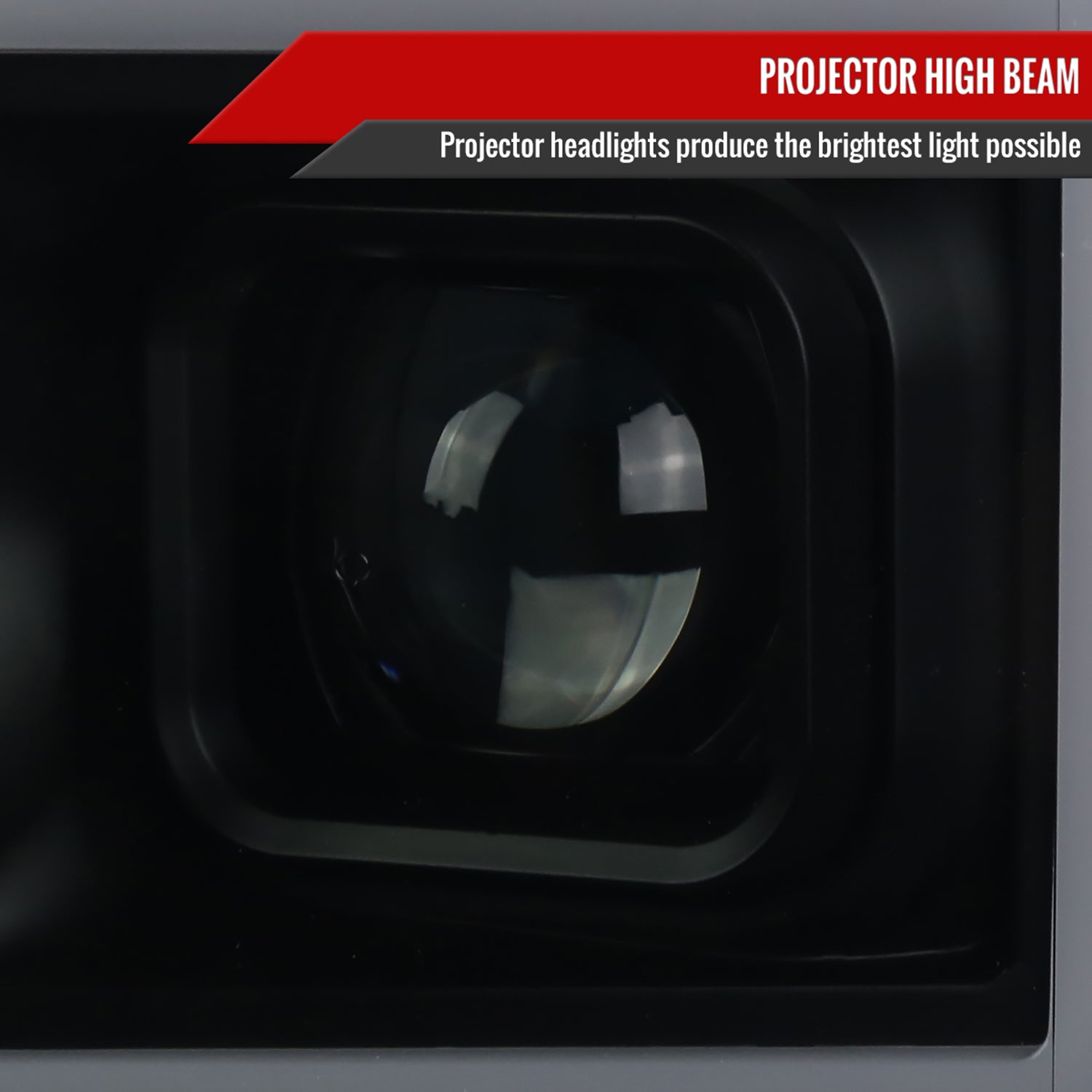 2017-2019 Ford F-250 F-350 F-450 F550 LED C-Bar Headlights Signal Glossy Black