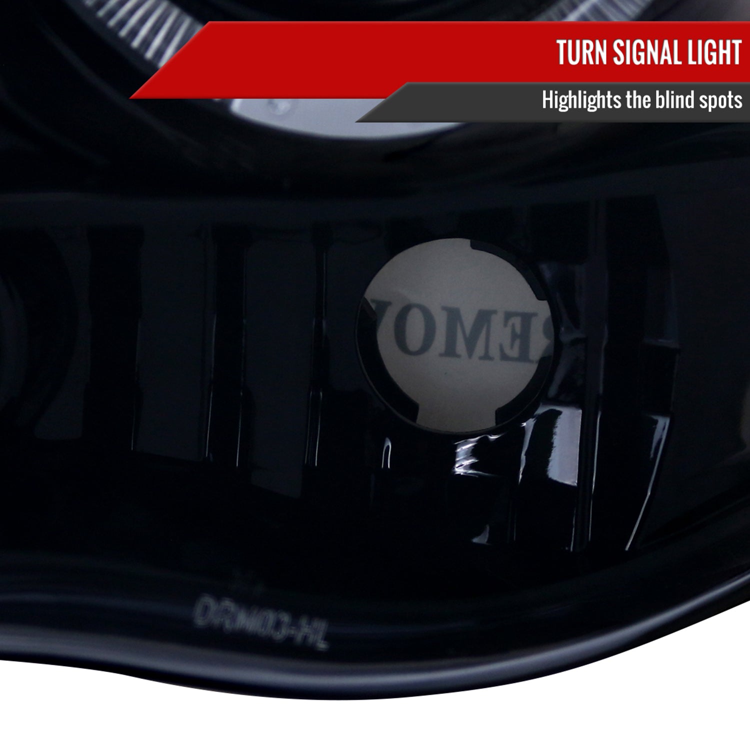 2002-2005 Dodge RAM 1500/ 03-2005 RAM 2500 3500 Dual Halo Headlights Smoke