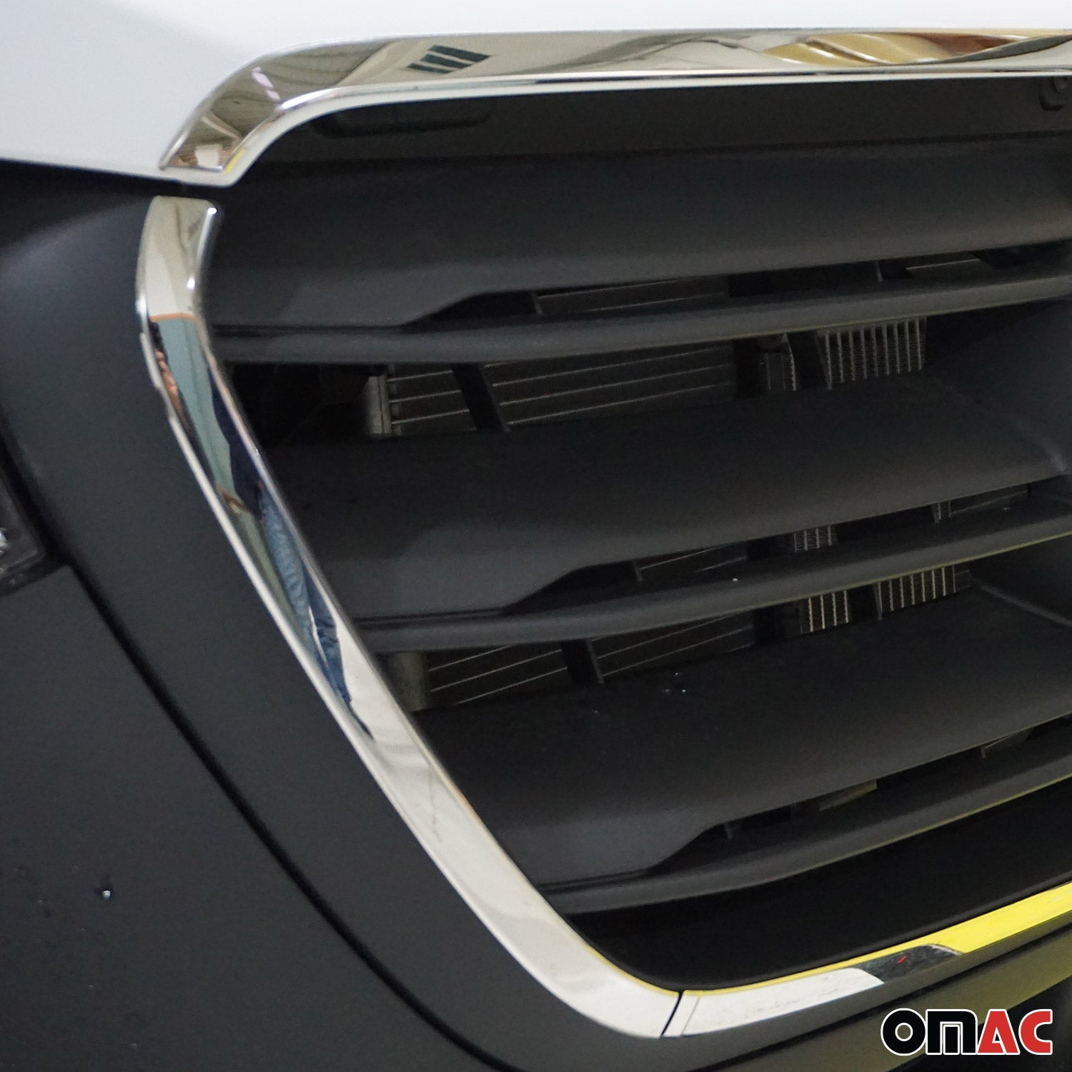 2019-2025 Mercedes Sprinter W907 910 Front Bumper Grill Trim Stainless Steel 4x