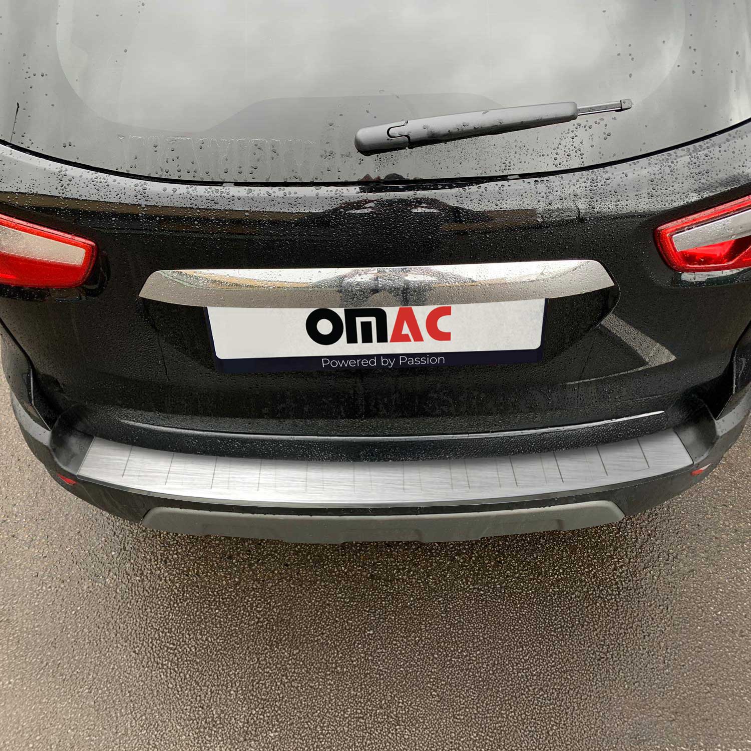 2013-2017 Ford EcoSport Rear Bumper Guard Stainless Steel Brushed