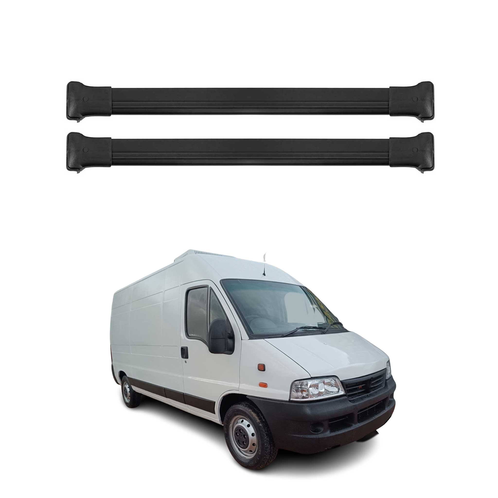 2014-2025 RAM ProMaster Roof Rack Cross Bars Black