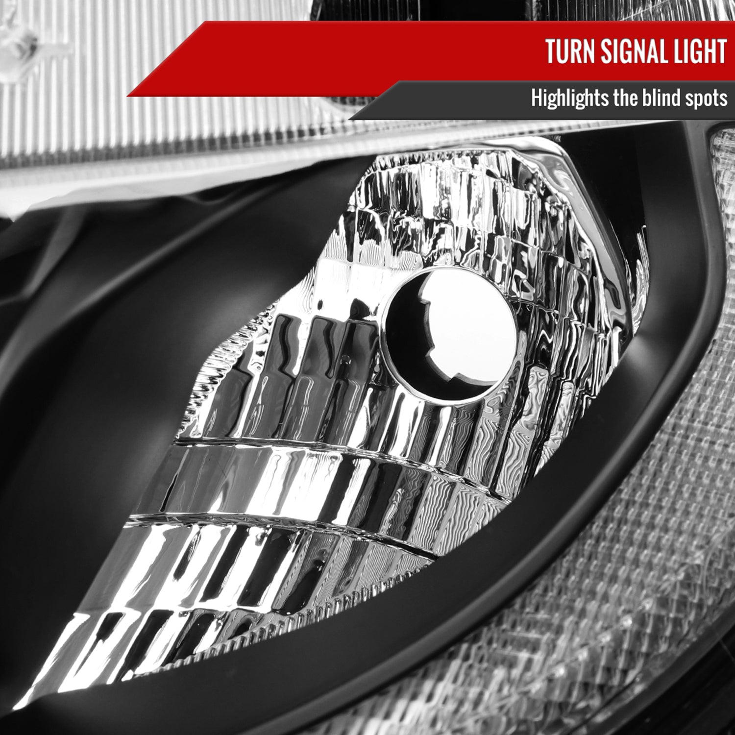 2016-2021 Honda Civic LED Strip Factory Projector Headlights Matt Black/Clear