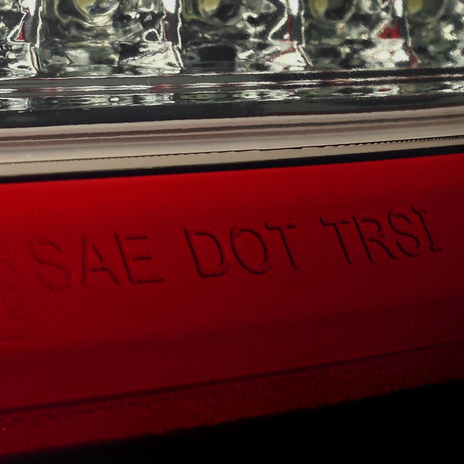 2005-2008 Porsche 911 997 Carrera/911 997 GT3 LED Tail Lights Chrome/Red Smoke