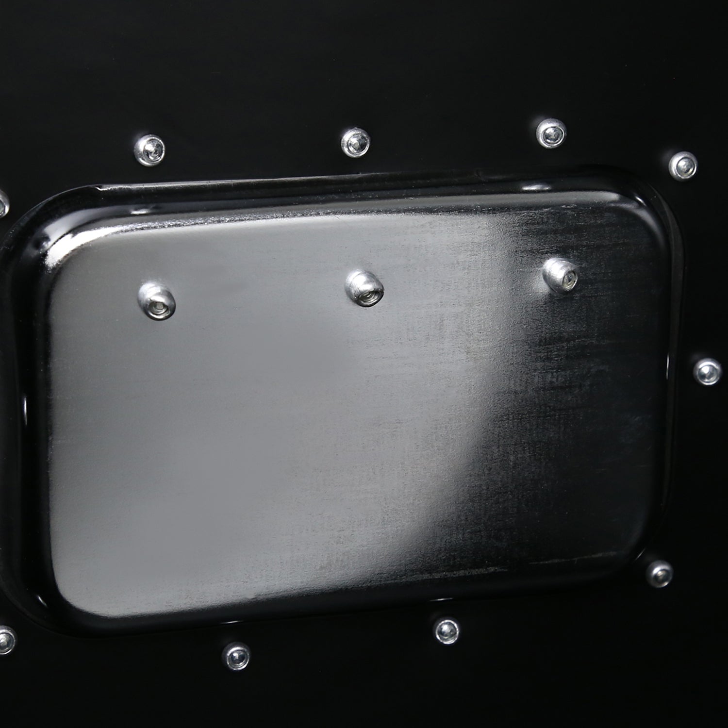 Universal 49" Heavy Duty Black Alu Truck Tool Box w/ Side Handles Lock & Keys