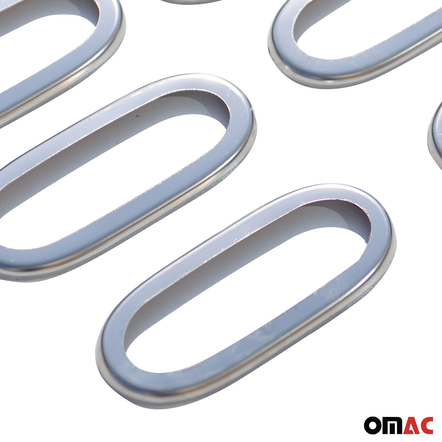 2006-2013 Mercedes Sprinter W906 Side Reflector Light Frame Silver Stainless Steel 6x