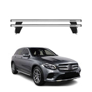 2016-2019 Mercedes GLC Class Coupe C253 Roof Rack Cross Bars Silver