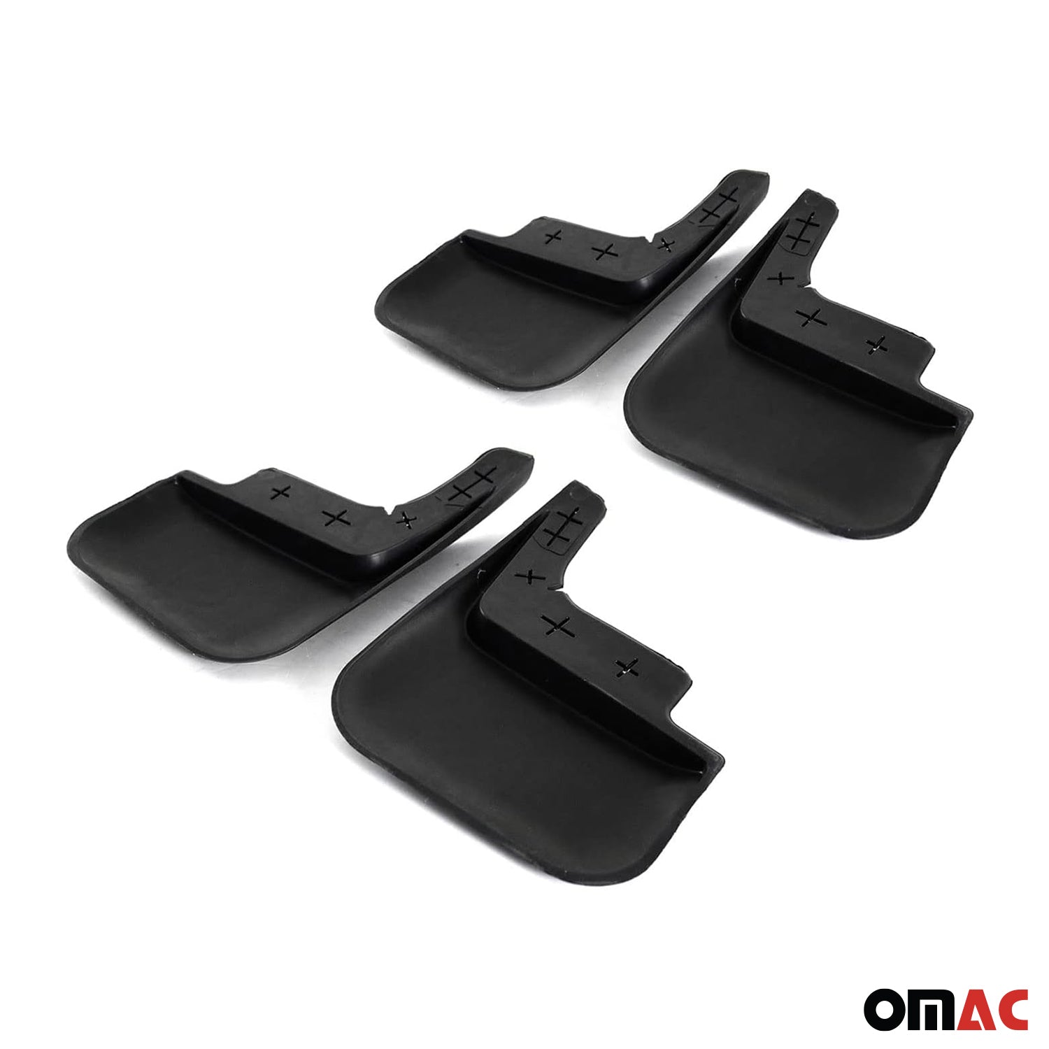 4-Pack Front & Rear Side Mud Flaps Splash Guards for Cars SUVs Universal
