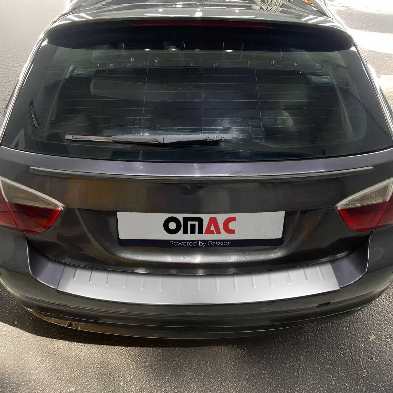 2009-2011 BMW 3 Series E90 E91 325i 323i Sedan Touring Rear Bumper Guard Stainless Steel Glossy