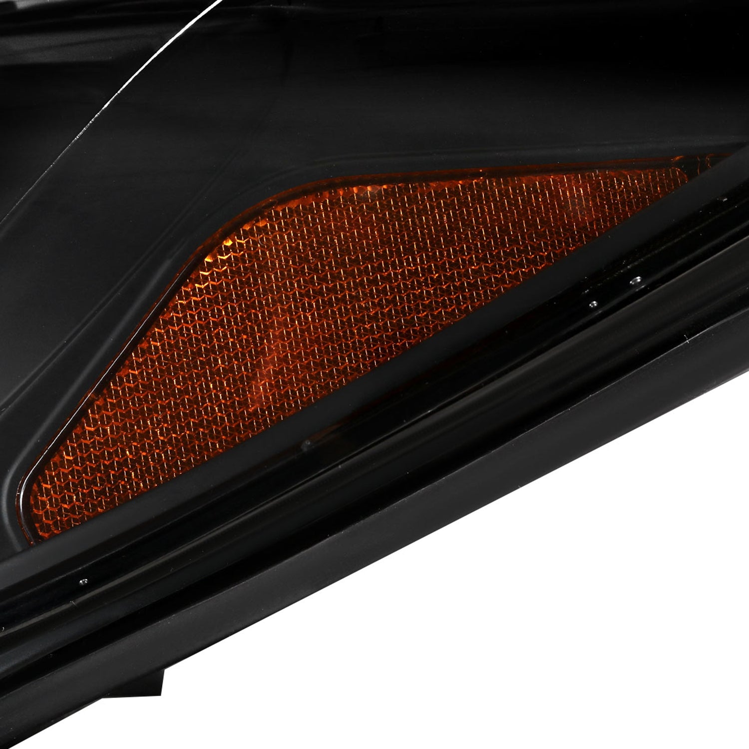 2012-2014 Ford Focus LED Bar Projector Headlights LED Turn Signal Lights Black