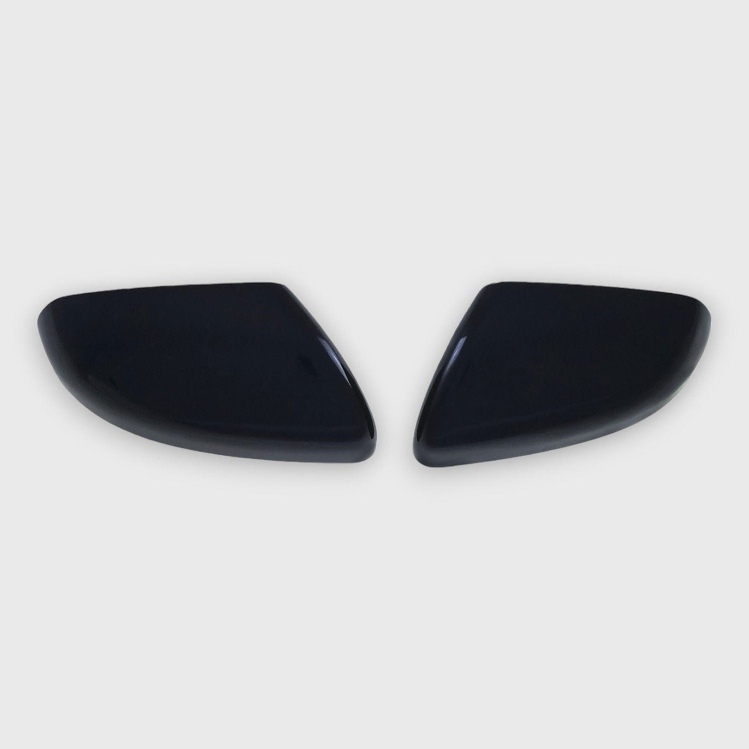 2015-2024 Ford Edge Mirror Cover Caps Gloss Black 2Pcs ABS Plastic