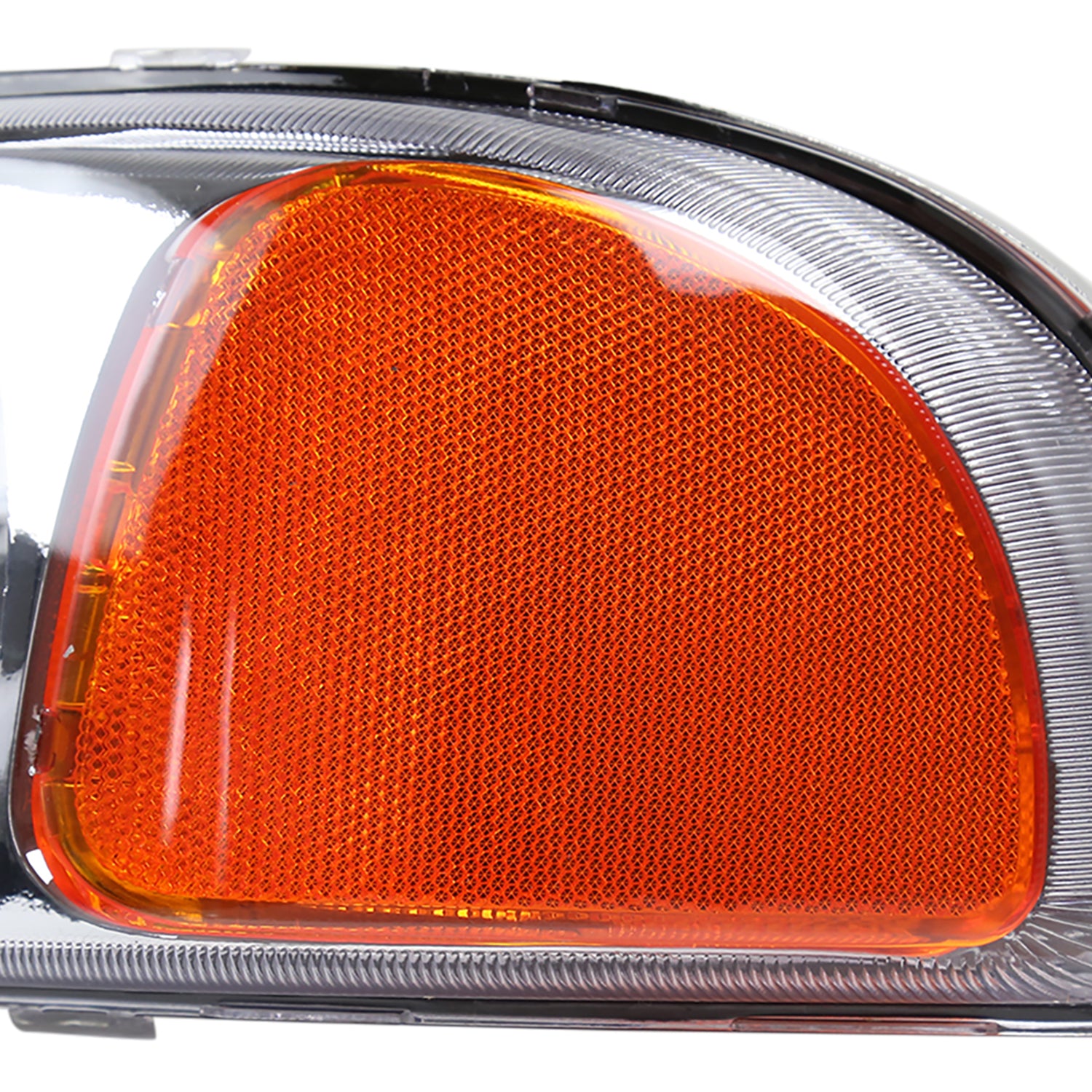 1999-2006 GMC Sierra/Yukonk/Yukon XL Crystal Headlights Amber Reflector Chrome