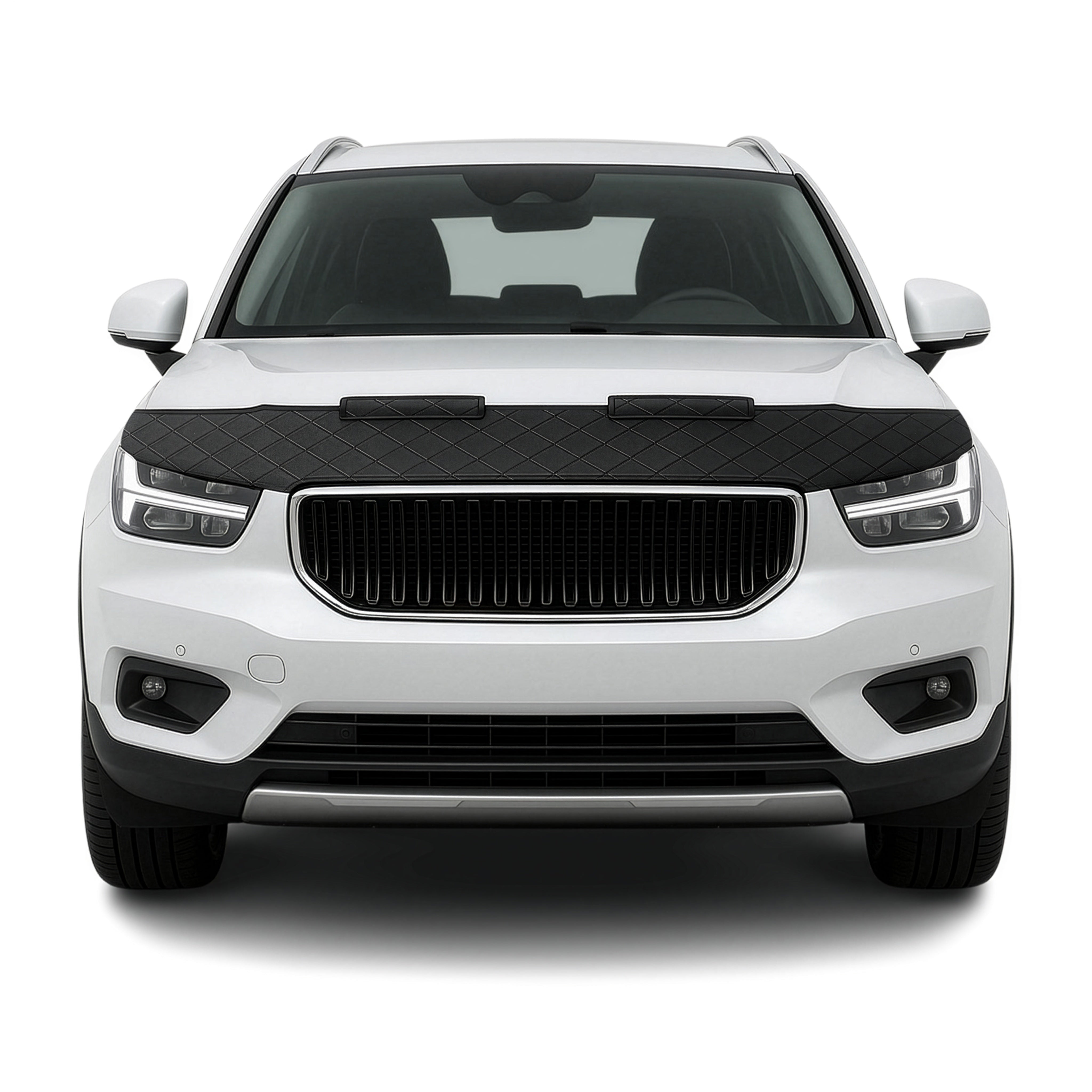 2019-2026 Volvo XC40 Car Bonnet Mask Hood Bra Diamond Black 1 Pc