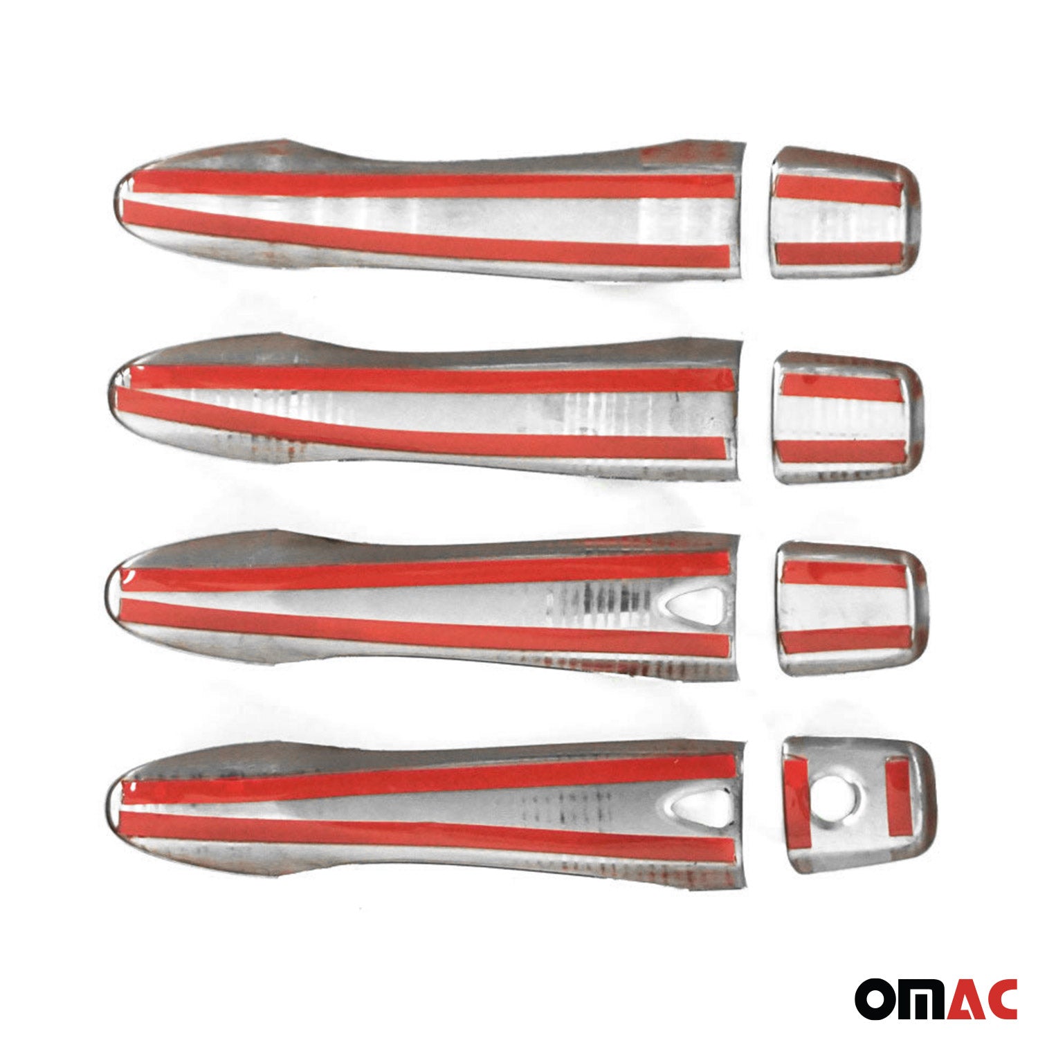 2017-2022 Nissan Rogue Sport Car Door Handle Cover Protector Stainless Steel Chrome 8 Pcs