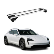 Roof Racks Cross Bars for Porsche Taycan Cross Turismo 2021-2026 TÜV Gray 2x