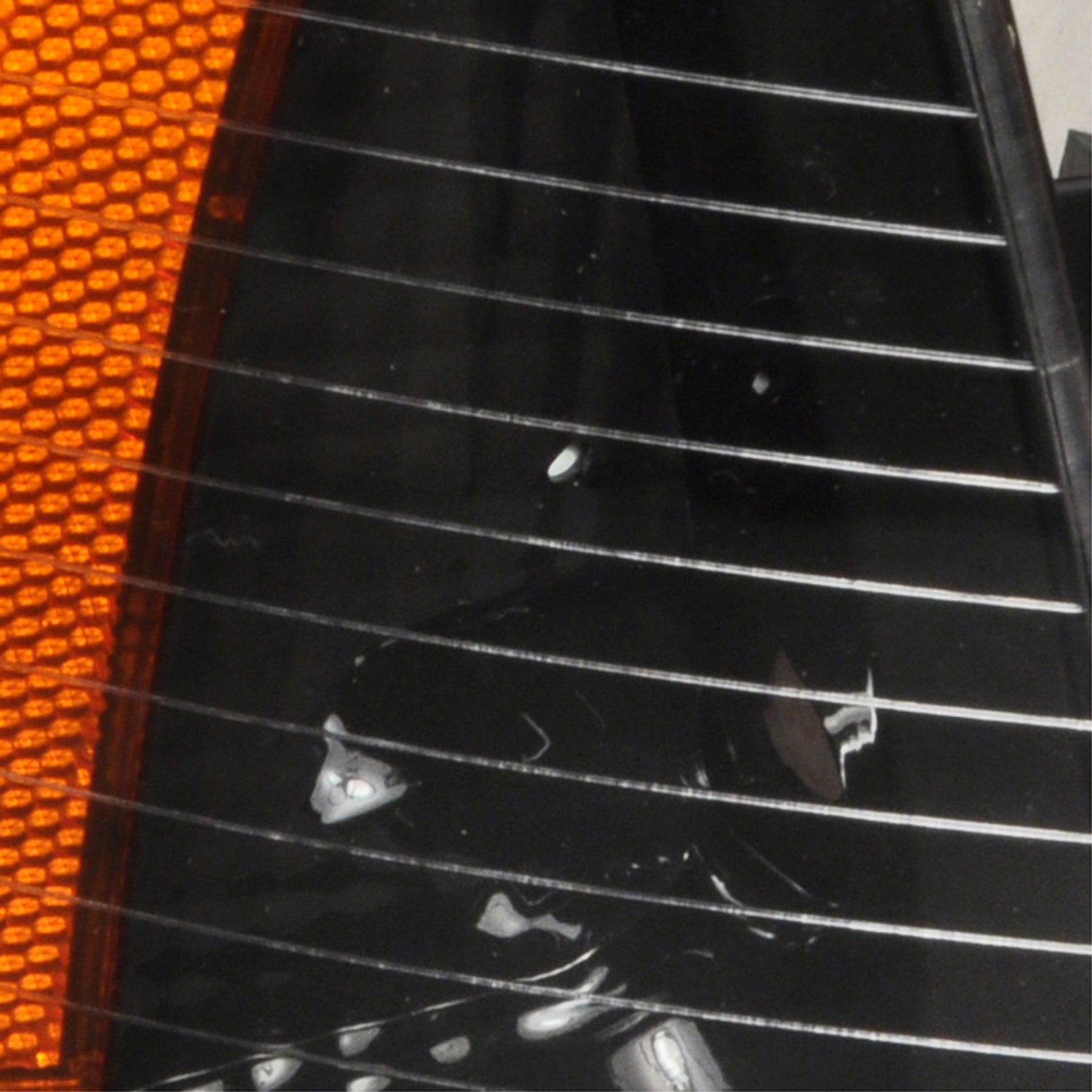 2006-2010 Dodge Charger Corner Lights Matte Black Housing/Clear Lens