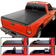 1999-2007 Chevy Silverado / GMC Sierra 6'6" Bed Soft Quad-Fold Tonneau Cover