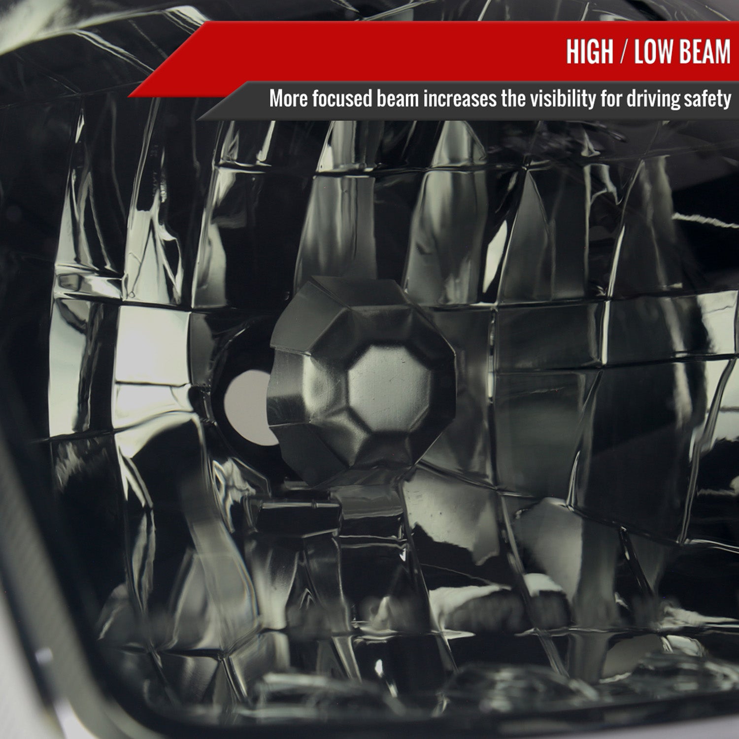 2001-2003 Toyota RAV4 Factory Style Headlights Chrome Housing/Smoke Lens