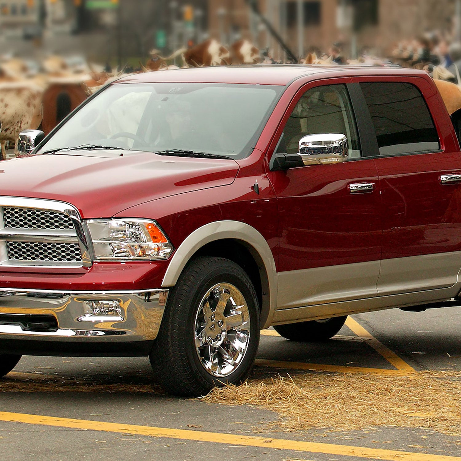 2013-2019 Dodge RAM Chrome Auto-Fold & Heated Side Mirror Driver Side