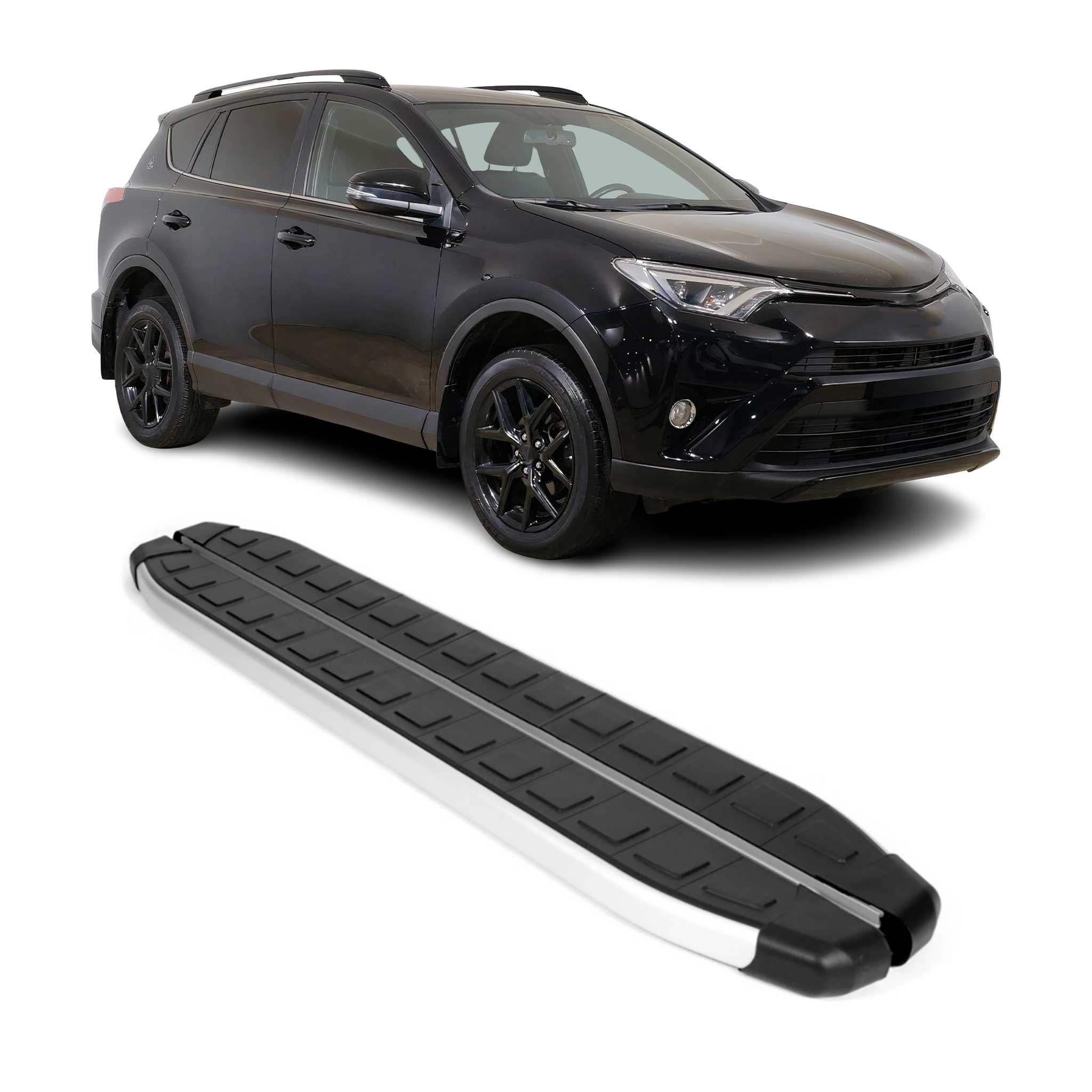 2019-2025 Toyota RAV4 Nerf Bar Side Step Running Boards Alu 2x