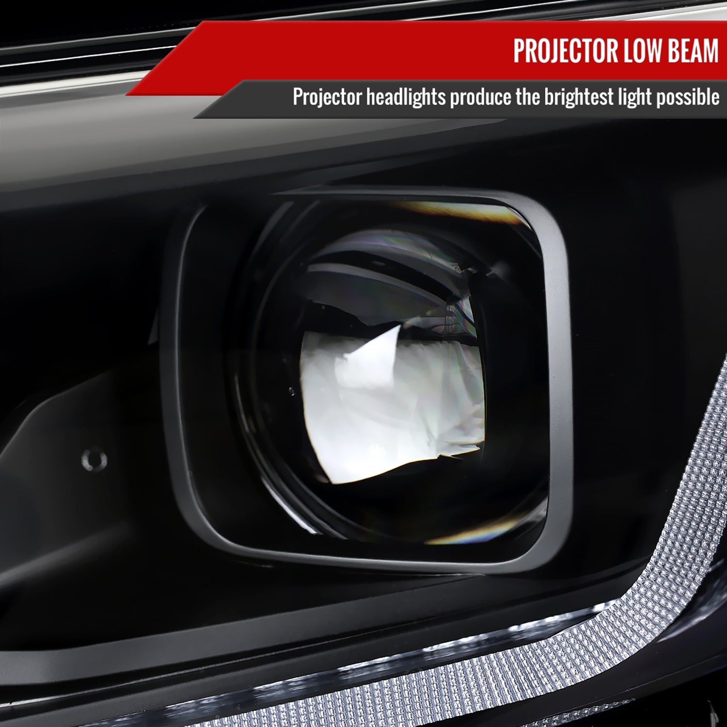 2019-2024 Chevy Malibu Sequential LED Turn Signal Projector Headlights Smoke