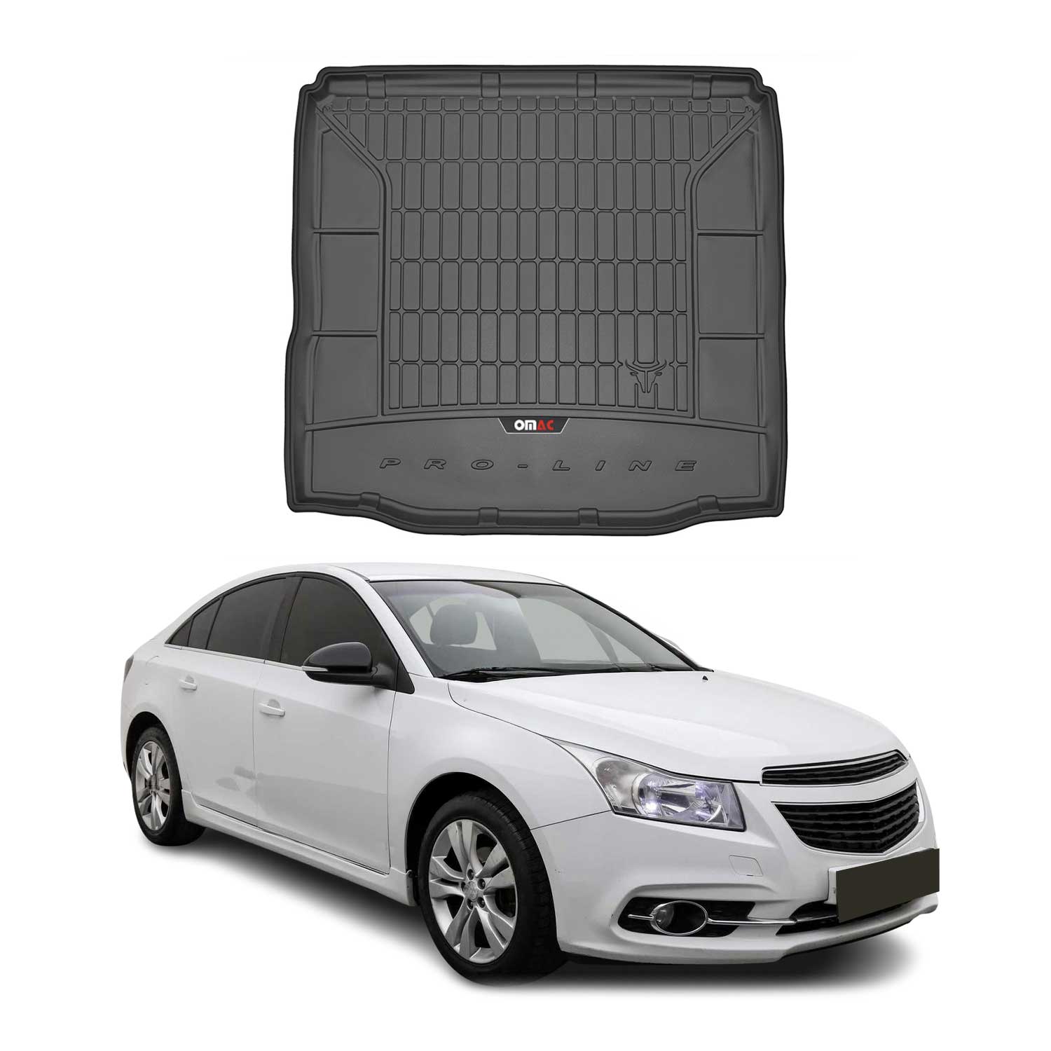 2011-2015 Chevrolet Cruze Premium Cargo Liner Trunk Mat All Weather Heavy Duty