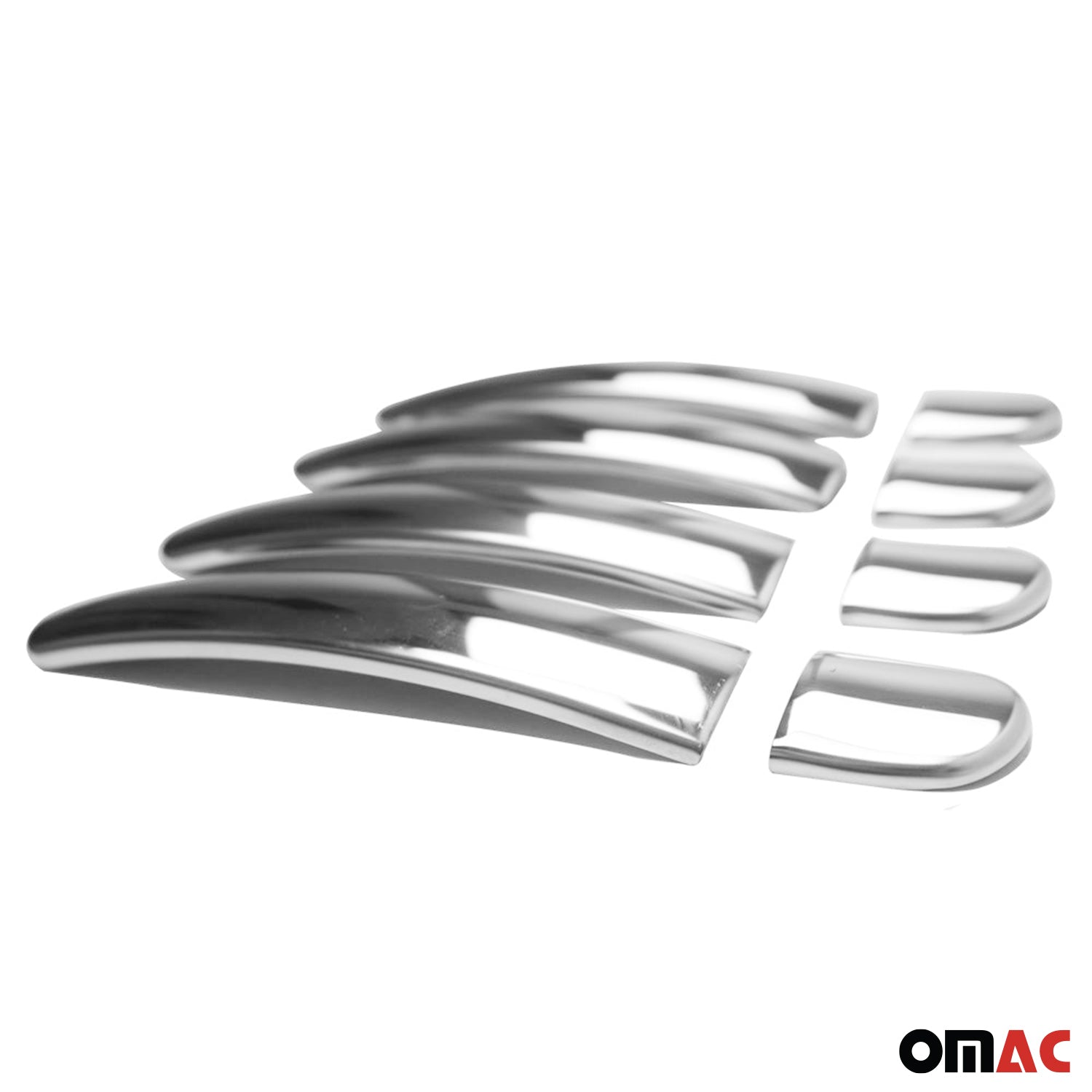 2017-2018 VW Tiguan Limited Car Door Handle Cover Protector Stainless Steel 8 Pcs