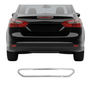 2012-2018 Ford Focus Trunk Tail Light Trim Frame Stainless Steel Silver 1Pc
