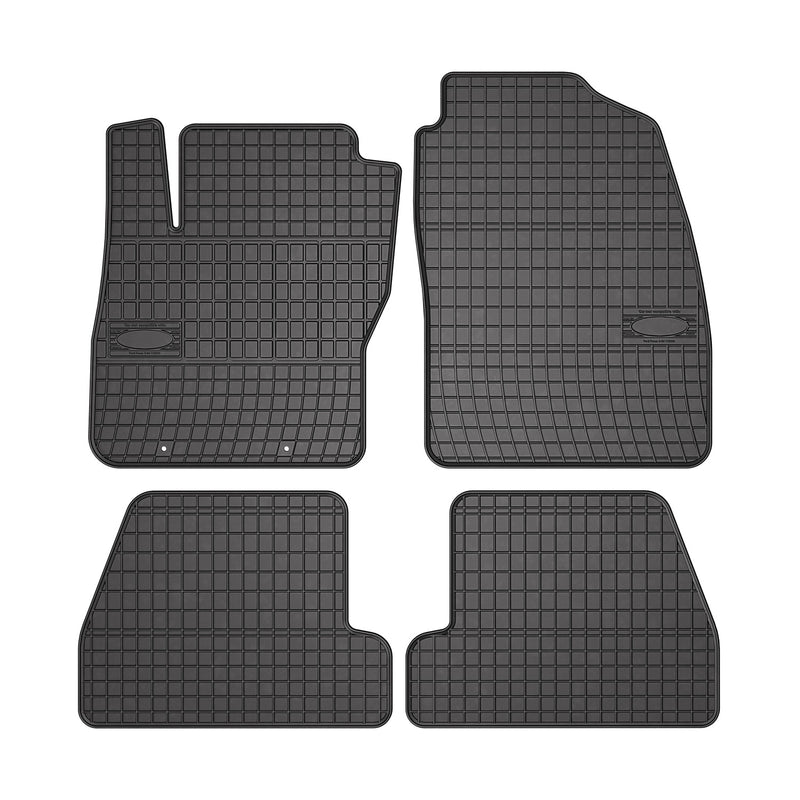 2012-2018 Ford Focus Floor Mats Liners Full Set All Weather Rubber Black