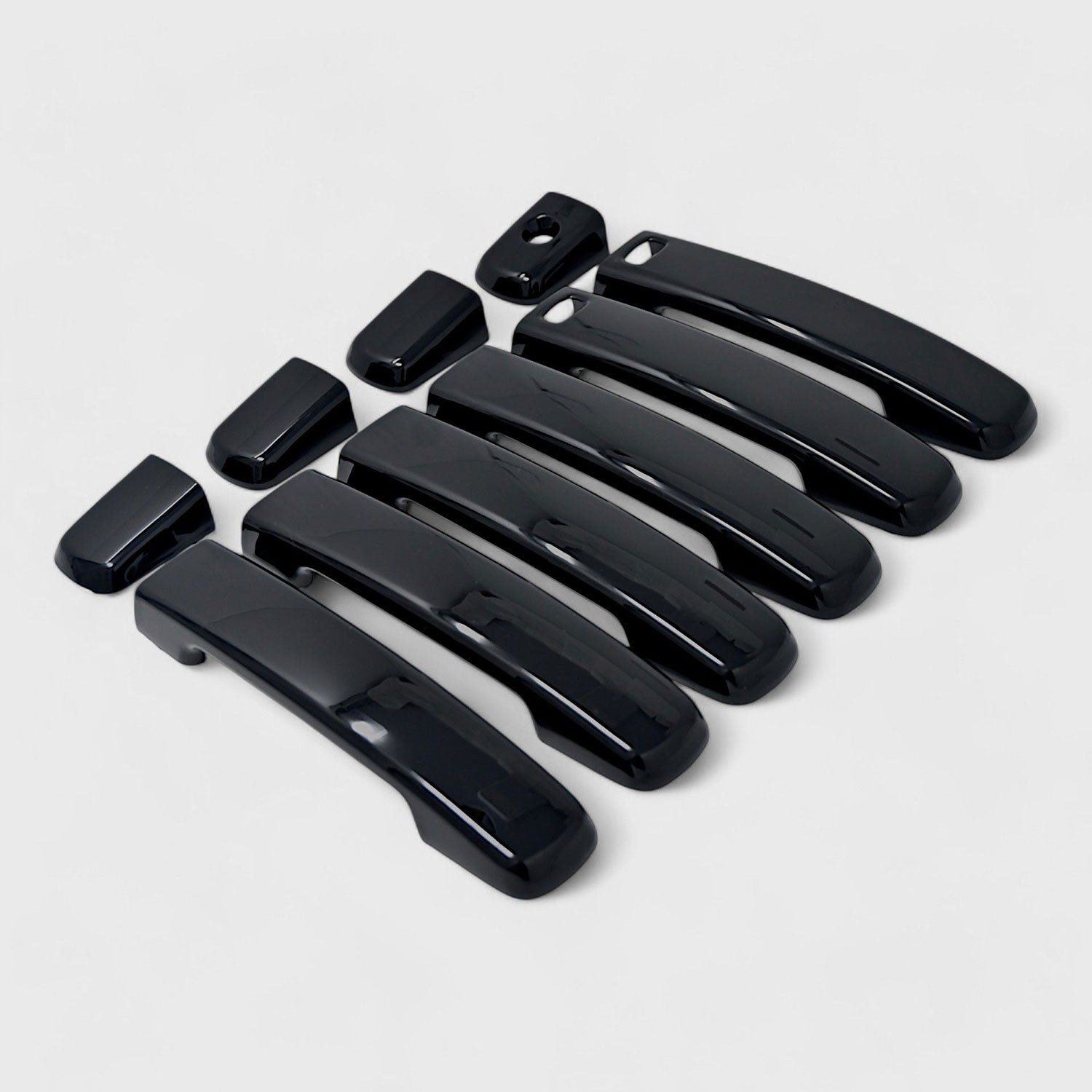 2005-2025 Nissan Frontier Door Handle Cover  4DR ABS Plastic Gloss Black 10 Pcs