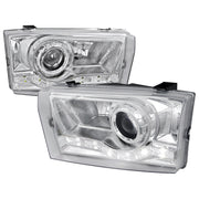 1999-2004 Ford F-250/350/450/550/Excursion Headlights LED Light Chrome