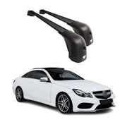 2010-2017 Mercedes E Class C207 Coupe Roof Racks Cross Bars Black