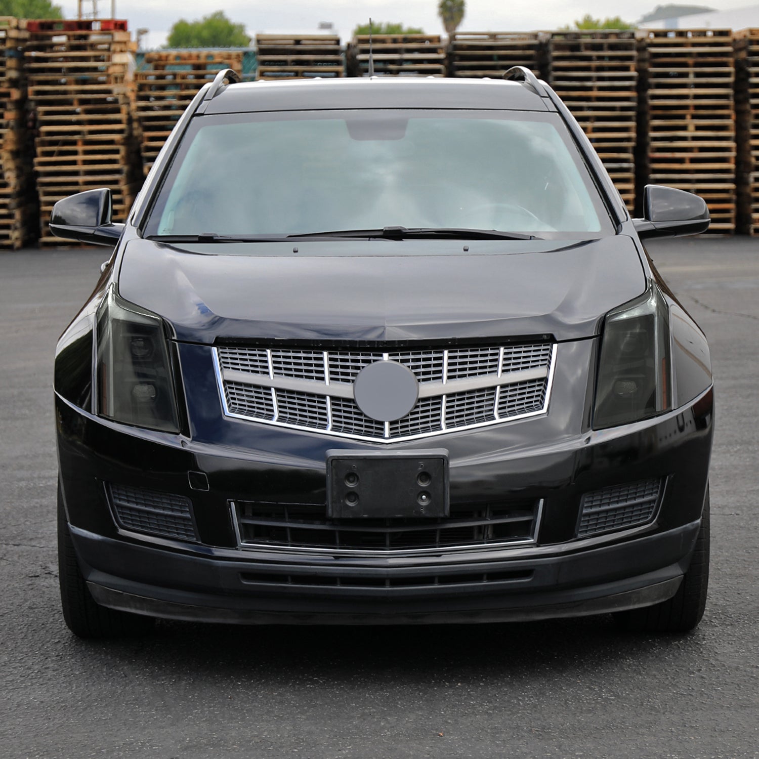 2010-2016 Cadillac SRX LED Projector Headlights Turn Signal Bar Black