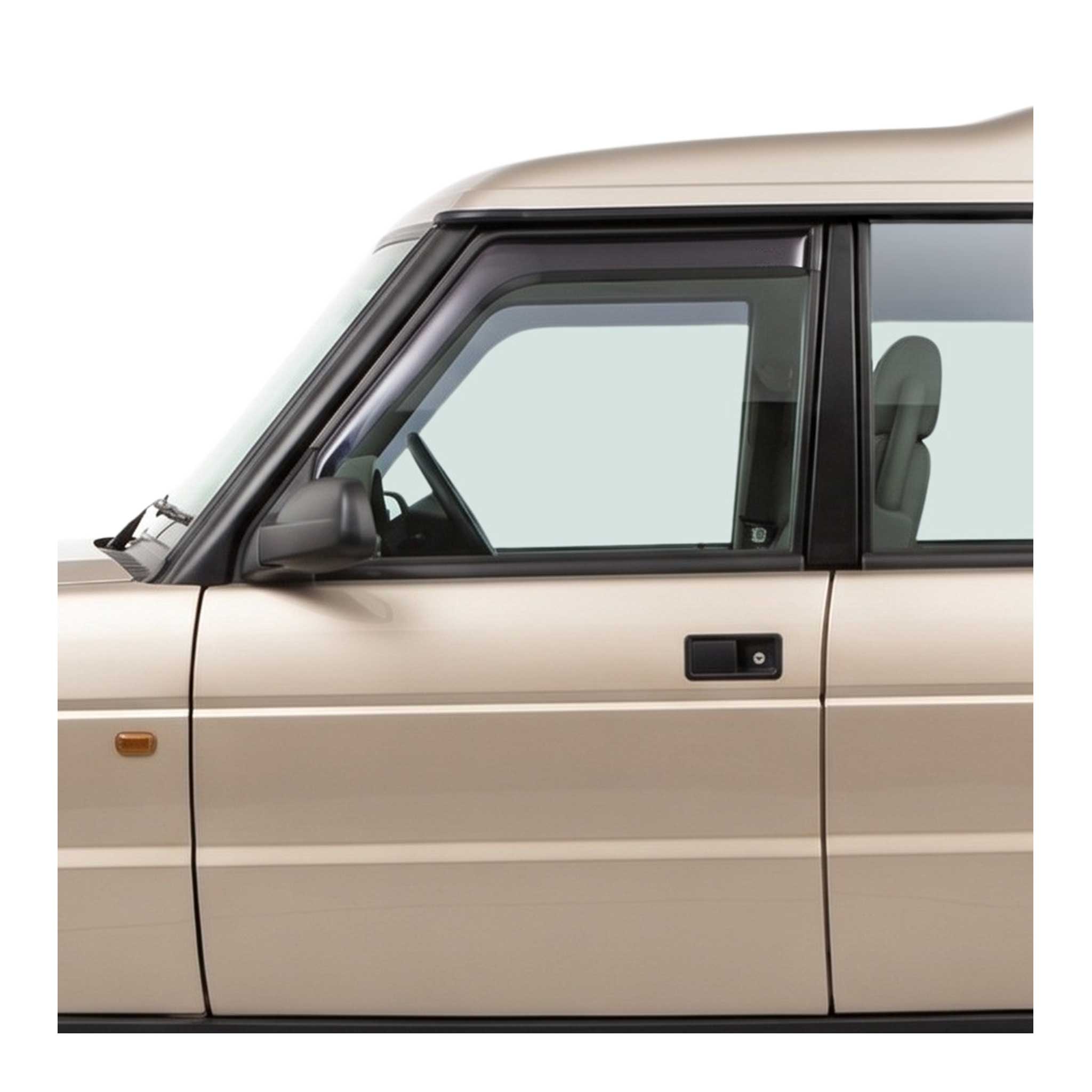 1998-2002 Land Rover Discovery Window Visor Vent Rain Deflector 2Pcs Smoke