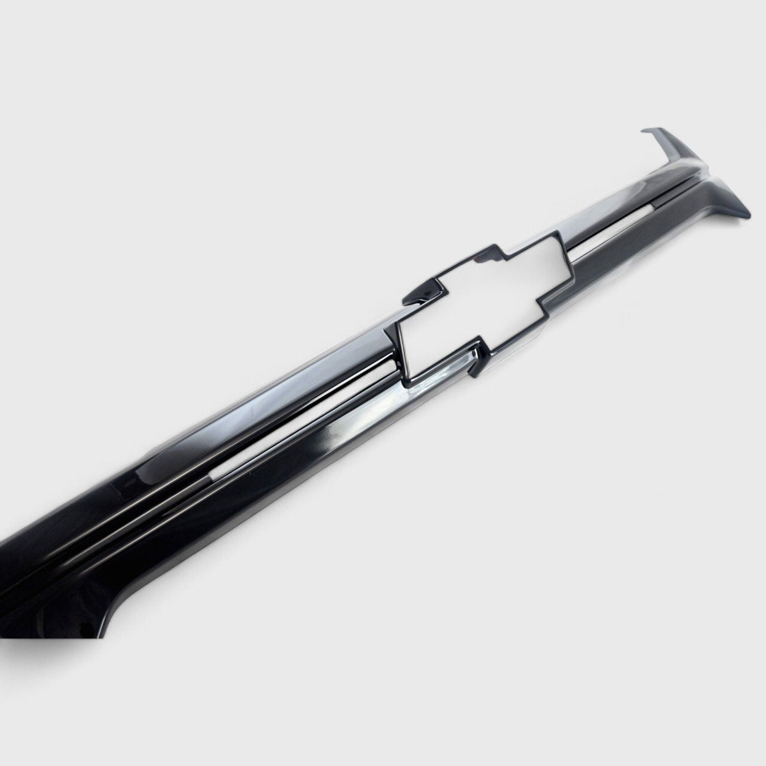 2021-2022 Chevrolet Colorado Grille Overlay Gloss Black 1Pcs ABS Plastic