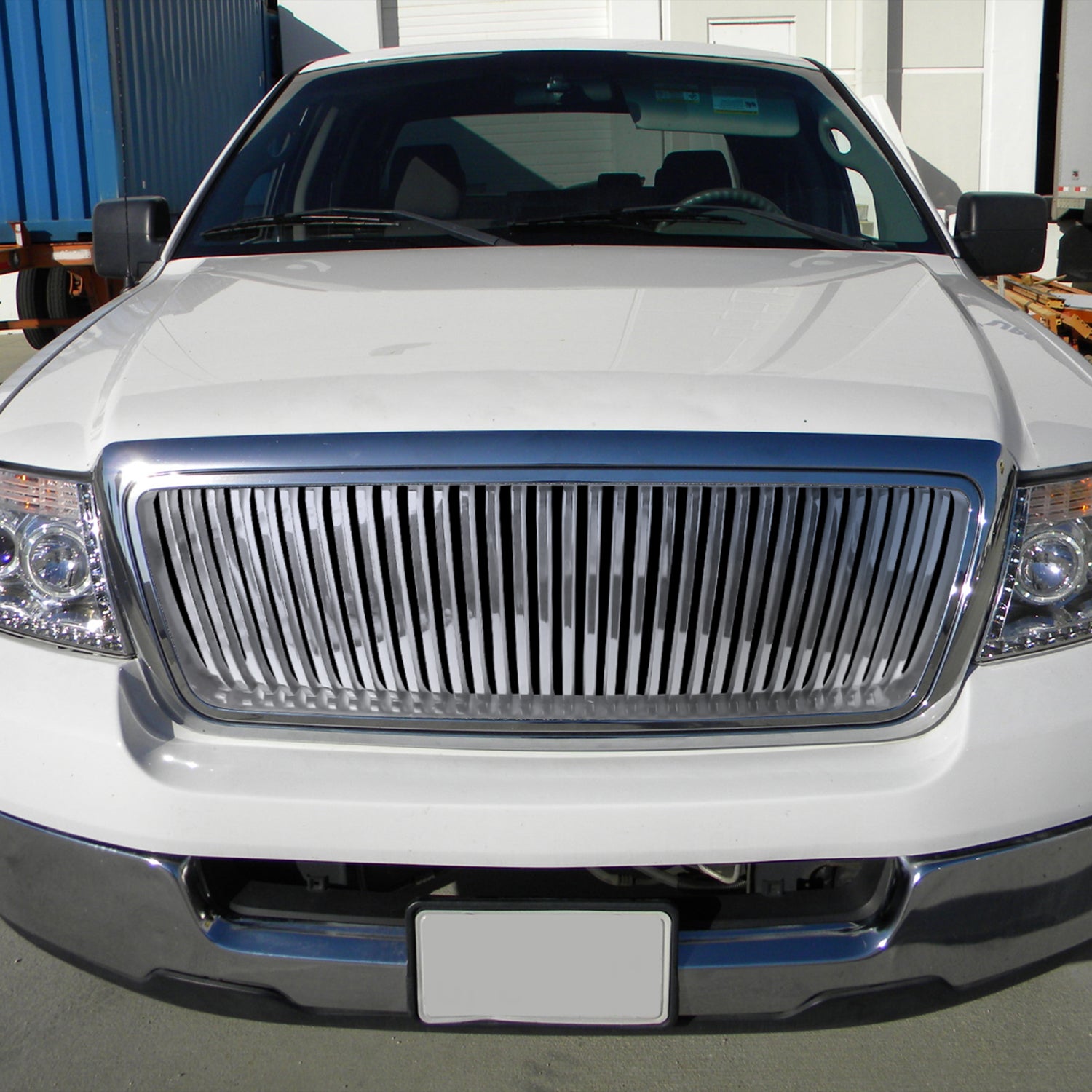 2004-2008 Ford F-150/ 2006-2008 Lincoln Mark LT Chrome ABS Vertical Grille