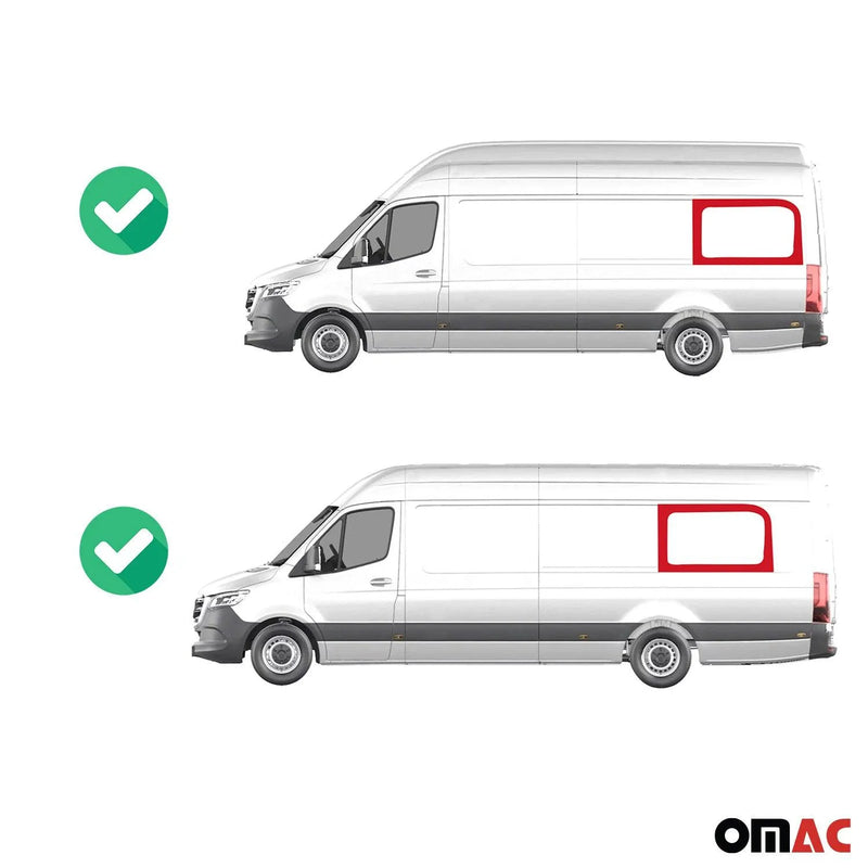 2010-2018 Mercedes Sprinter W906 Window Glass Rear Left Side L3 L4