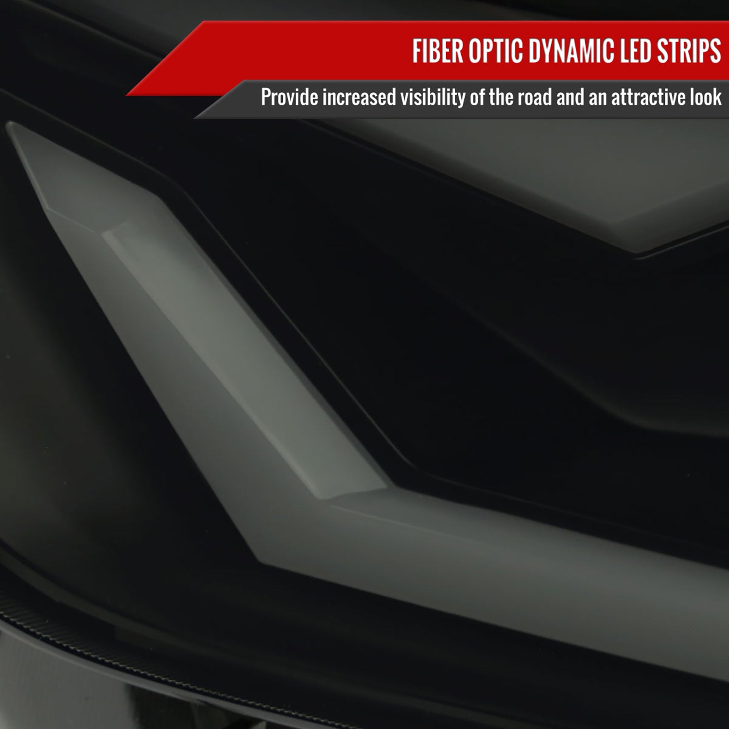 2015-2017 Ford Mustang / 18-2020 Mustang Shelby LED Xenon HID Headlights Smoke