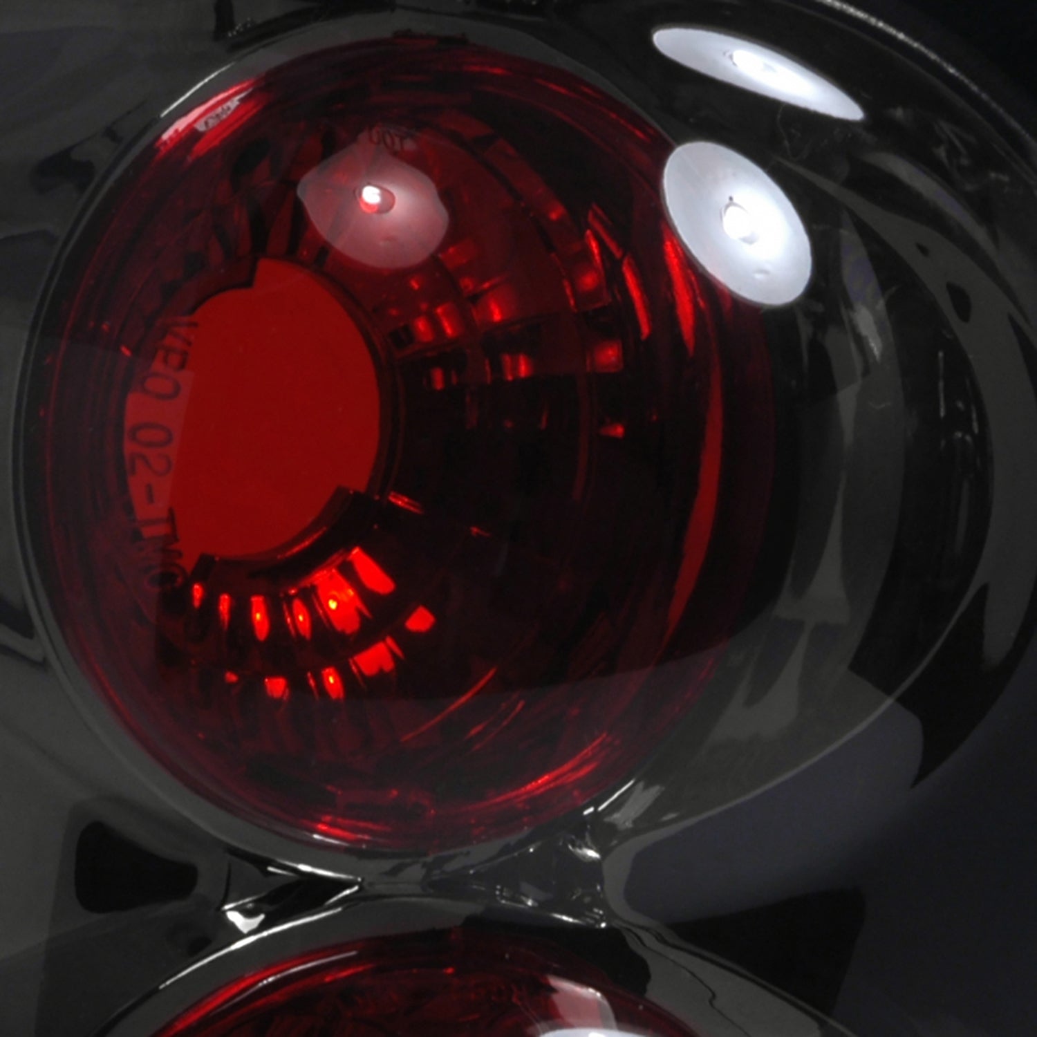 1998-2001 Ford Explorer Mercury Mountaineer Tail Lights Chrome/Smoke Lens