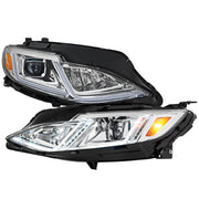 2019-2024 Chevy Malibu Sequential LED Turn Signal Projector Headlights Chrome