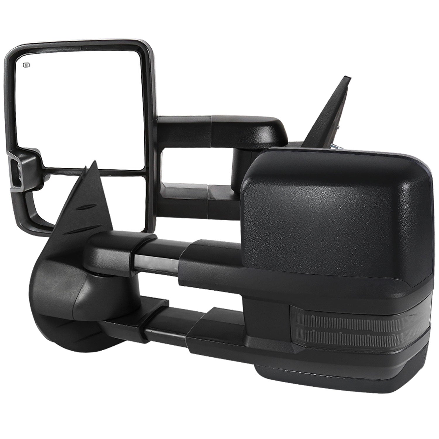 2007-2014 Chevy Silverado/Suburban/Sierra/Yukon/XL Heated Towing Mirrors Smoke