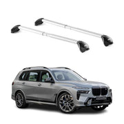 2019-2026 BMW X7 G07 Roof Rack Cross Bars Silver