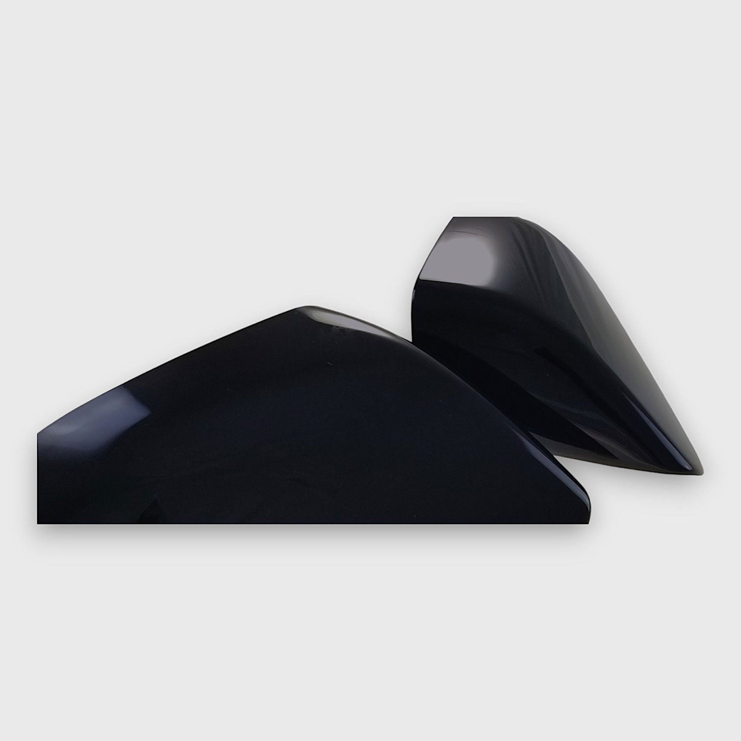 2015-2019 Hyundai Sonata Mirror Cover Caps Gloss Black 2Pcs ABS Plastic