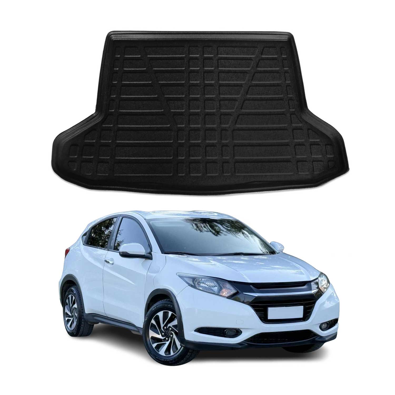 2016-2022 Honda HR-V Cargo Liner Trunk Mat All Weather Black